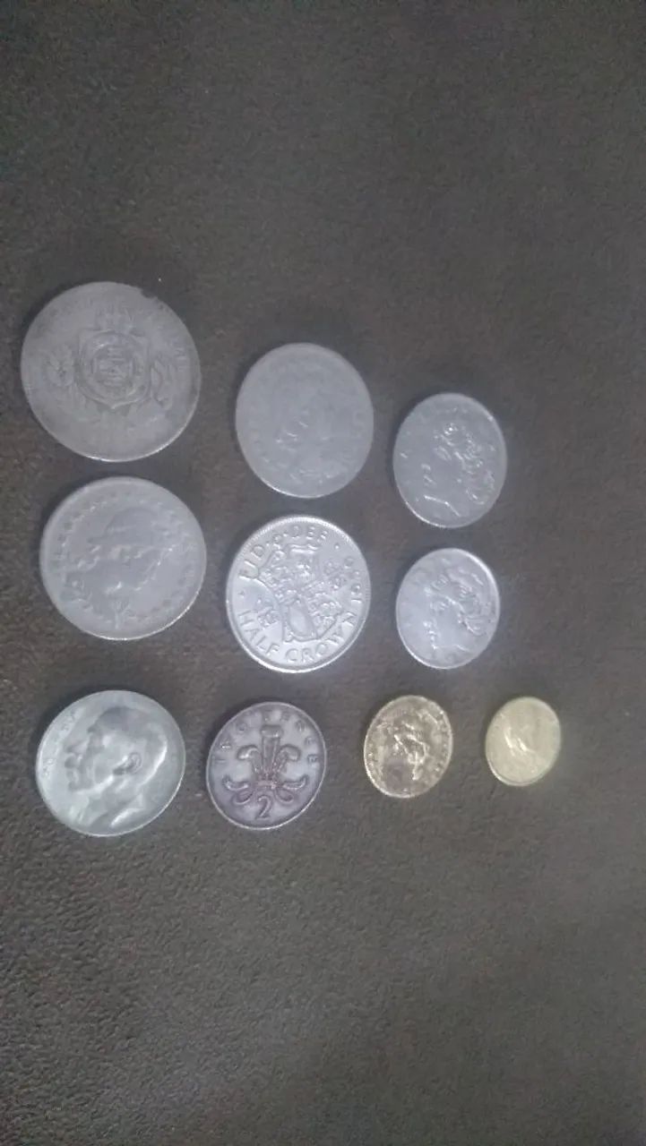 Moedas antigas 