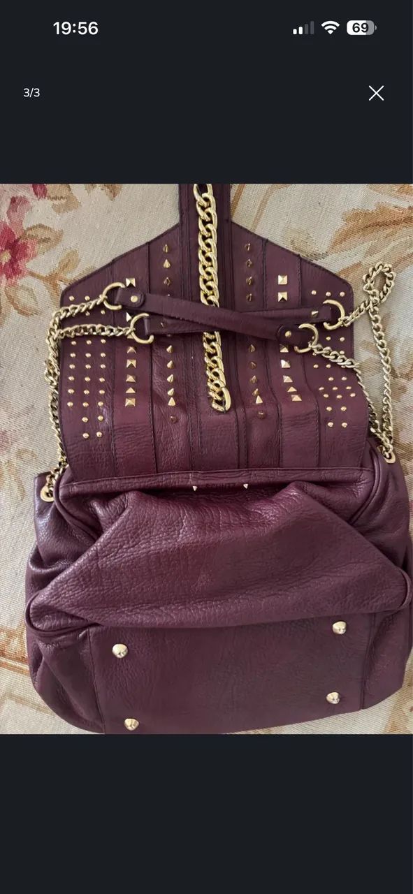 Bolsa Shultz Vinho  - Foto 2