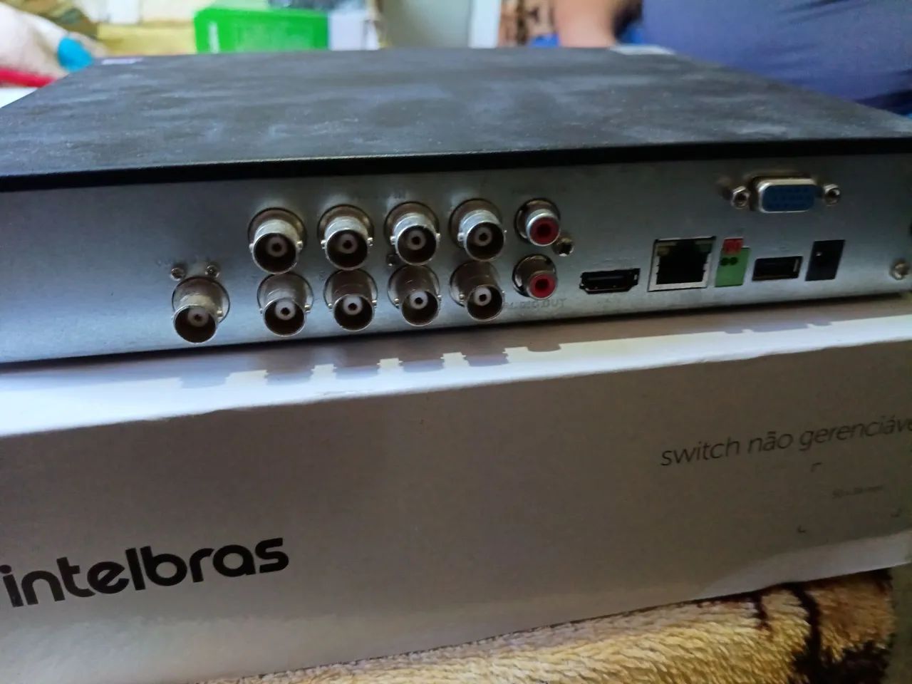 DVR de 8 Intelbras com HD de 300gigas - Foto 2