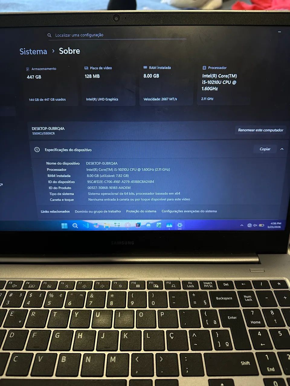 Notebook Samsung SSD 500gb i5 8gb Ram  - Foto 5