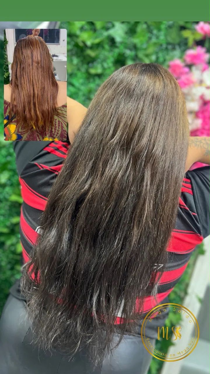 Cabelo humano 60cm - Foto 5