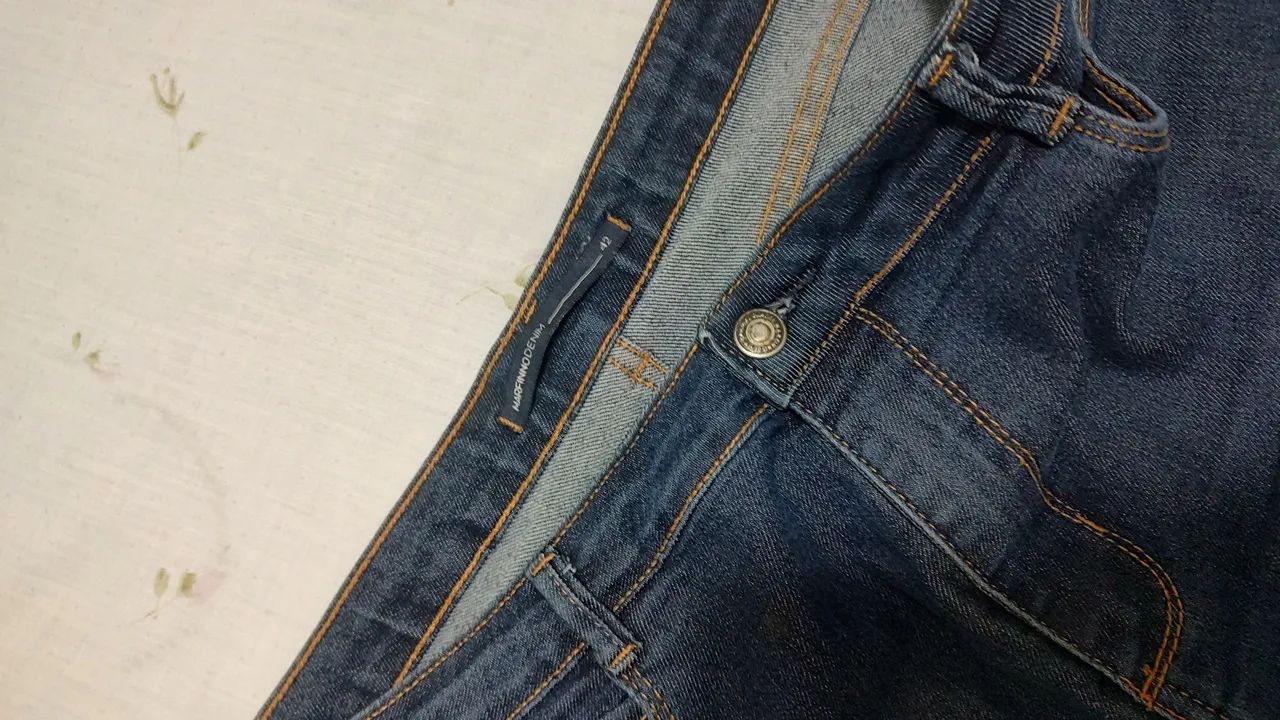 Bermuda jeans feminina Marfinno 42 - Foto 4