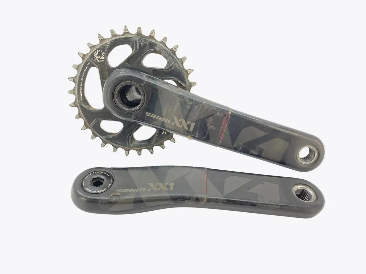 Pedivela SRAM x01 Carbon 175mm DUB - Ciclismo - Santa Lúcia, Belo