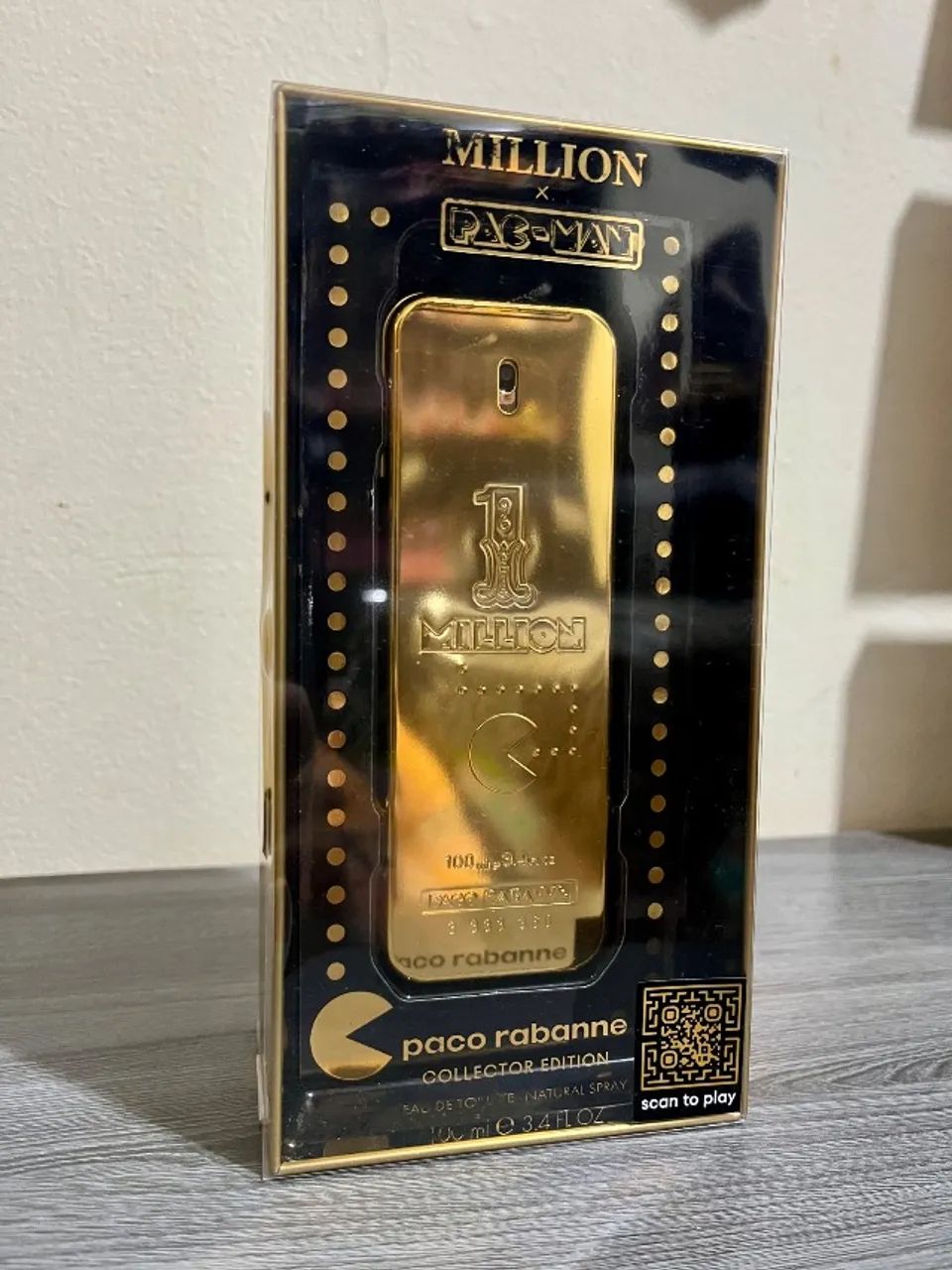 Perfume One Million Pac-Man (Edição de Colecionador) Raro