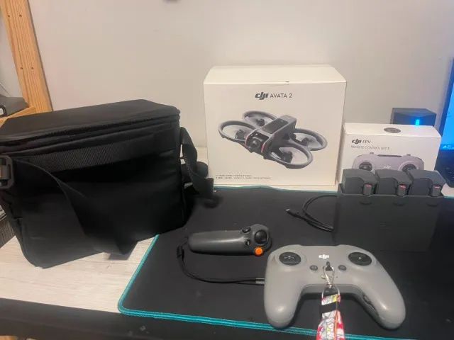 DJI Avata 2  Flymore combo 3 baterias e controle Fpv - Foto 3