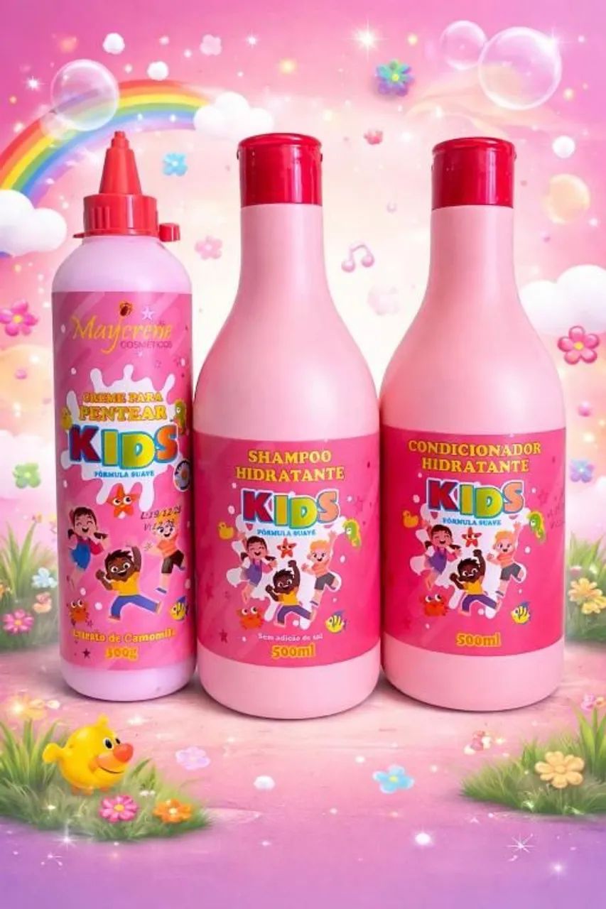 Kit Capilar Infantil 