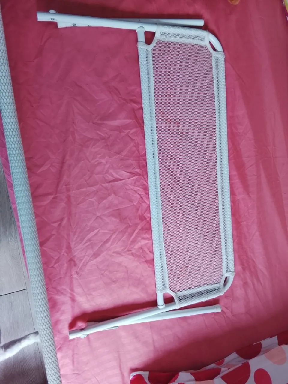 01 Grade de Proteção para Bebe e Crianças Protetor de Cama Lateral - Foto 3