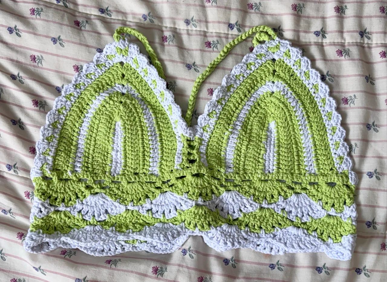 Blusa crochê G - Foto 3