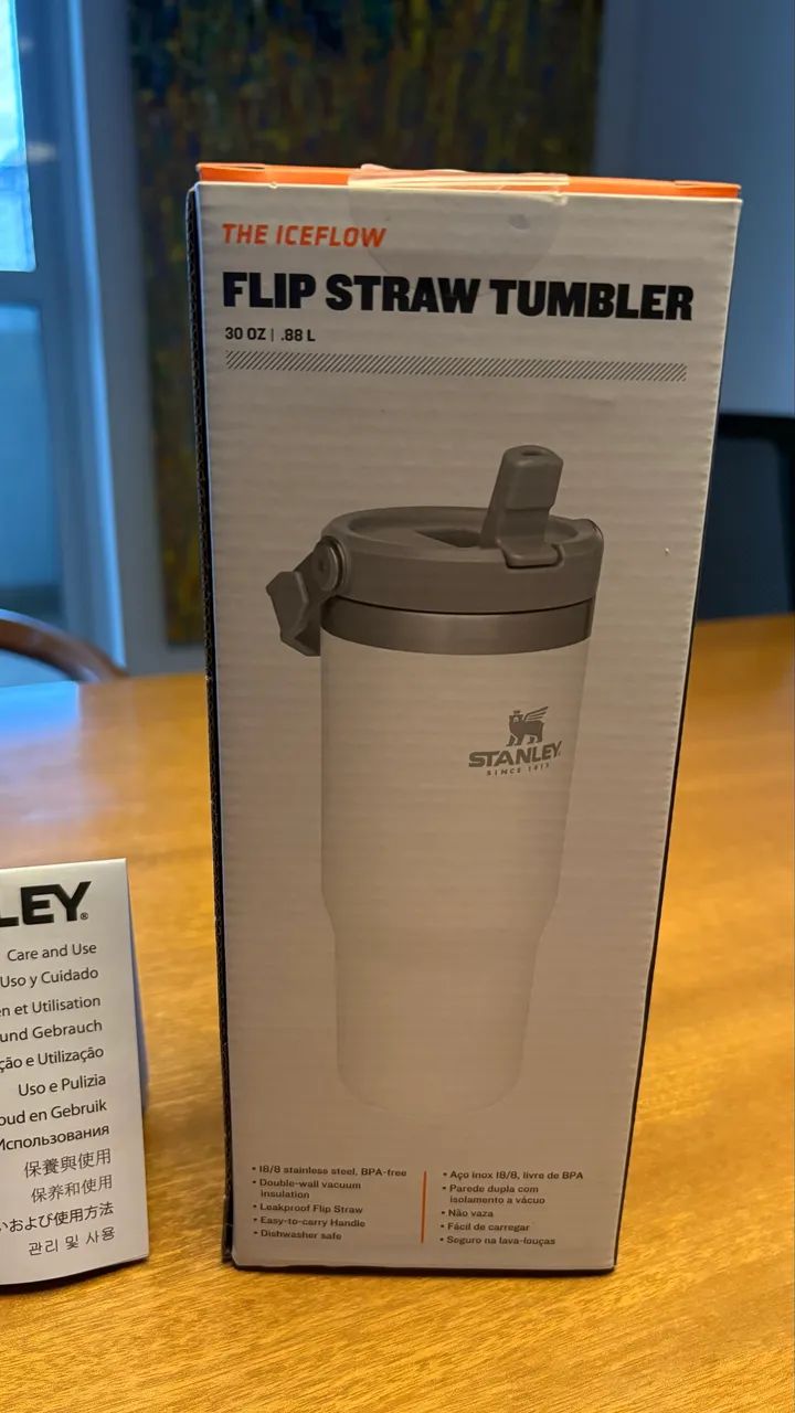 Garrafa Stanley Flip Straw Tumbler - Foto 4