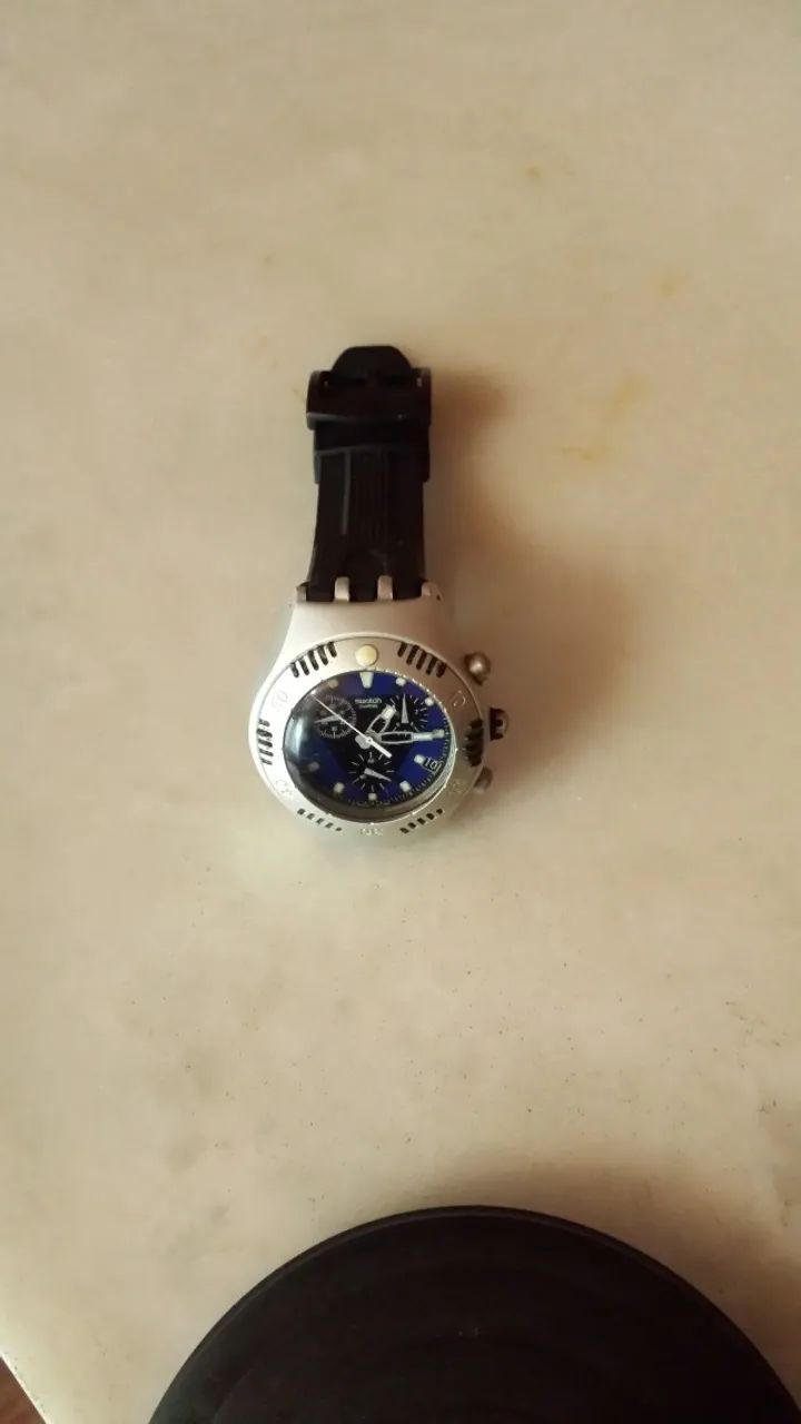 Relógio Swatch Irony Suísso Vintage em Alumínio 200mts - Foto 4