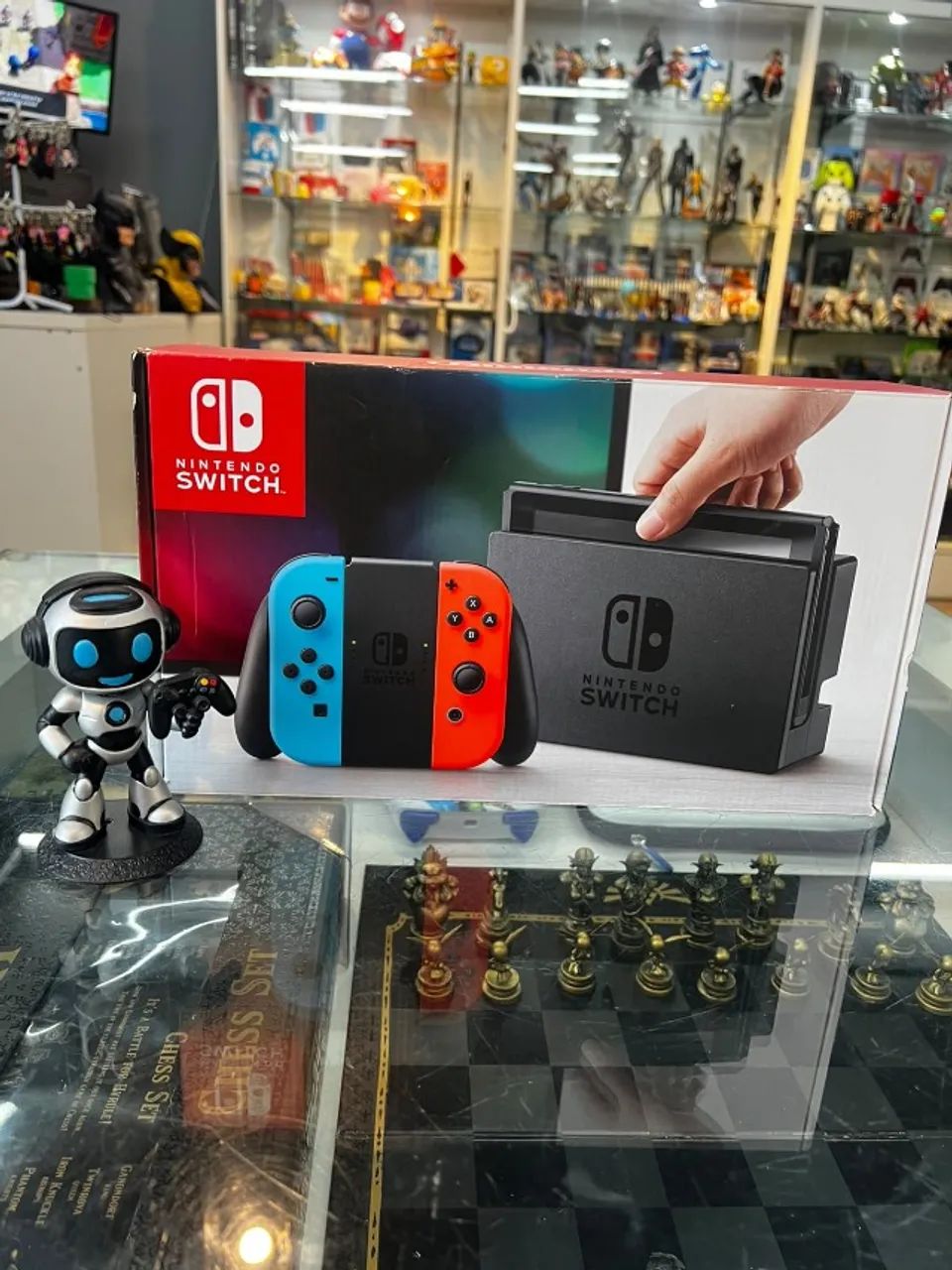 Nintendo Switch V1128gb destravdo com caixa  - Foto 3