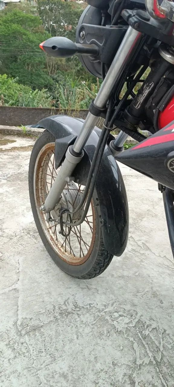 Yamaha YBR 125 Factor K/ Factor K1 2014 Vermelha - Foto 3