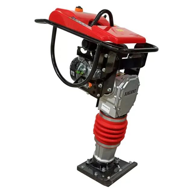 Compactador de Solo Tipo Sapo a Gasolina 7 HP Motor de 4 Tempos - E036853 - Foto 5