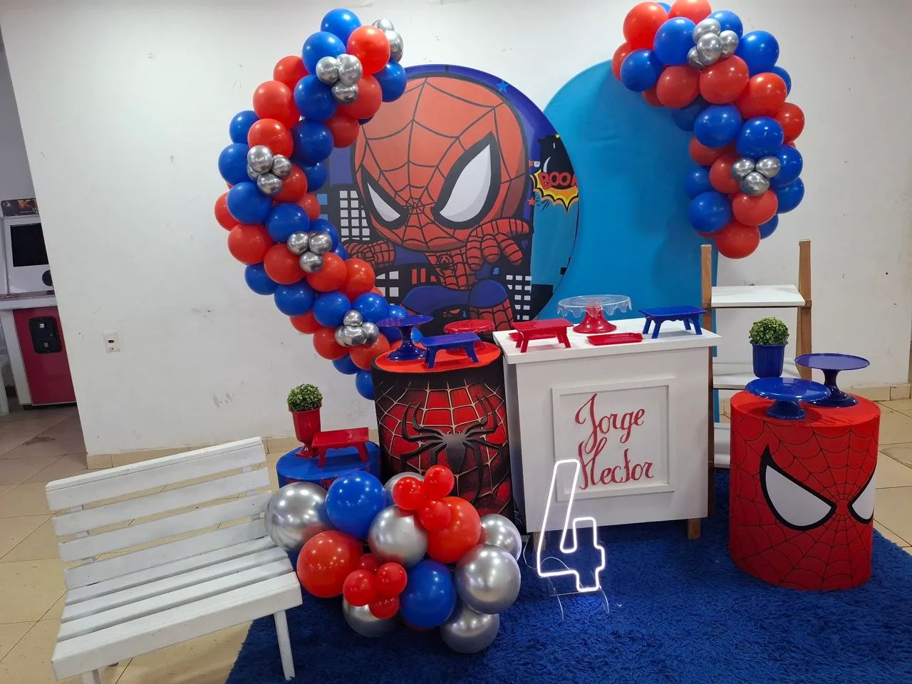 DECORAÇÃO COMPLETA COM BALÕES INCLUSO  - Foto 4