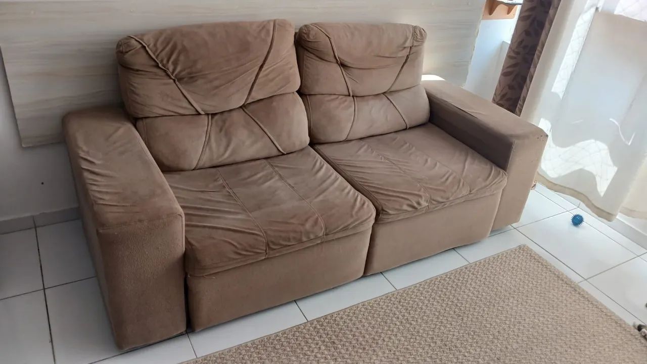 Sofá 2/3 lugares retrátil  - Foto 2