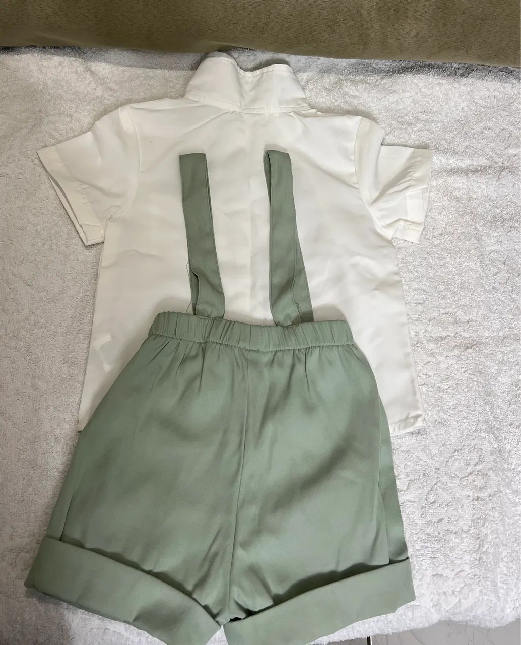 Conjunto de roupa menino tipo Suspensório  - Foto 2