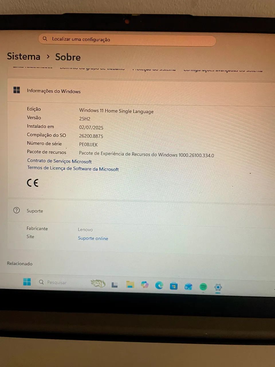 Notebook Lenovo Ideapad Intel Celeron  - Foto 5