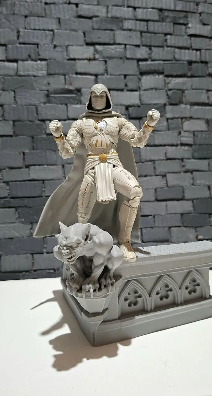 Marvel Legends Base Gargula para Homem Aranha, Demolidor, Cavaleiro da Lua, Batman e etc.. - Foto 5