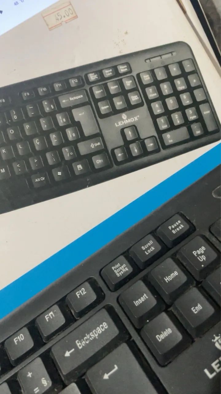 Teclado para doação 