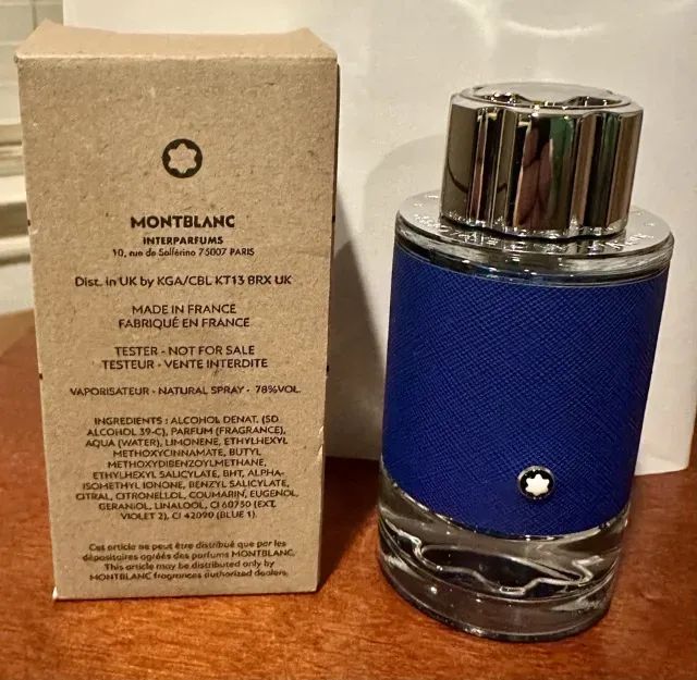 Perfume Montblanc Explorer Ultra Blue EDP 100ml ( TESTER). - Foto 2
