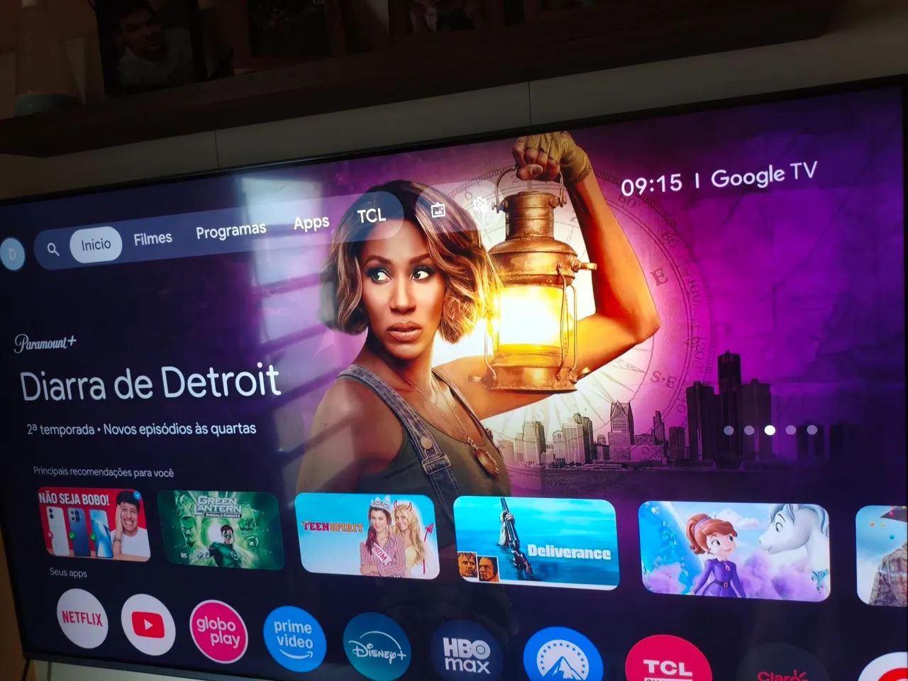Tv TCL C6k 55 polegadas - Foto 4
