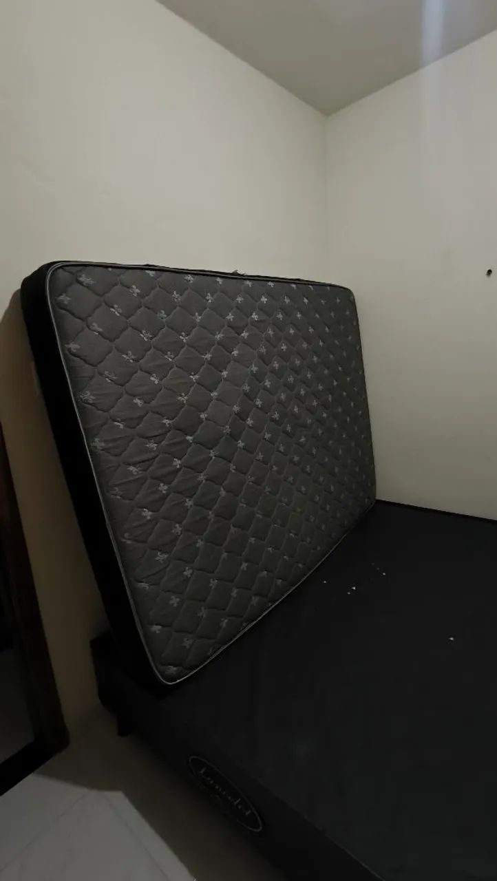 CAMA BOX CASAL + COLCHÃO POTENZA BLACK D60 - Foto 5