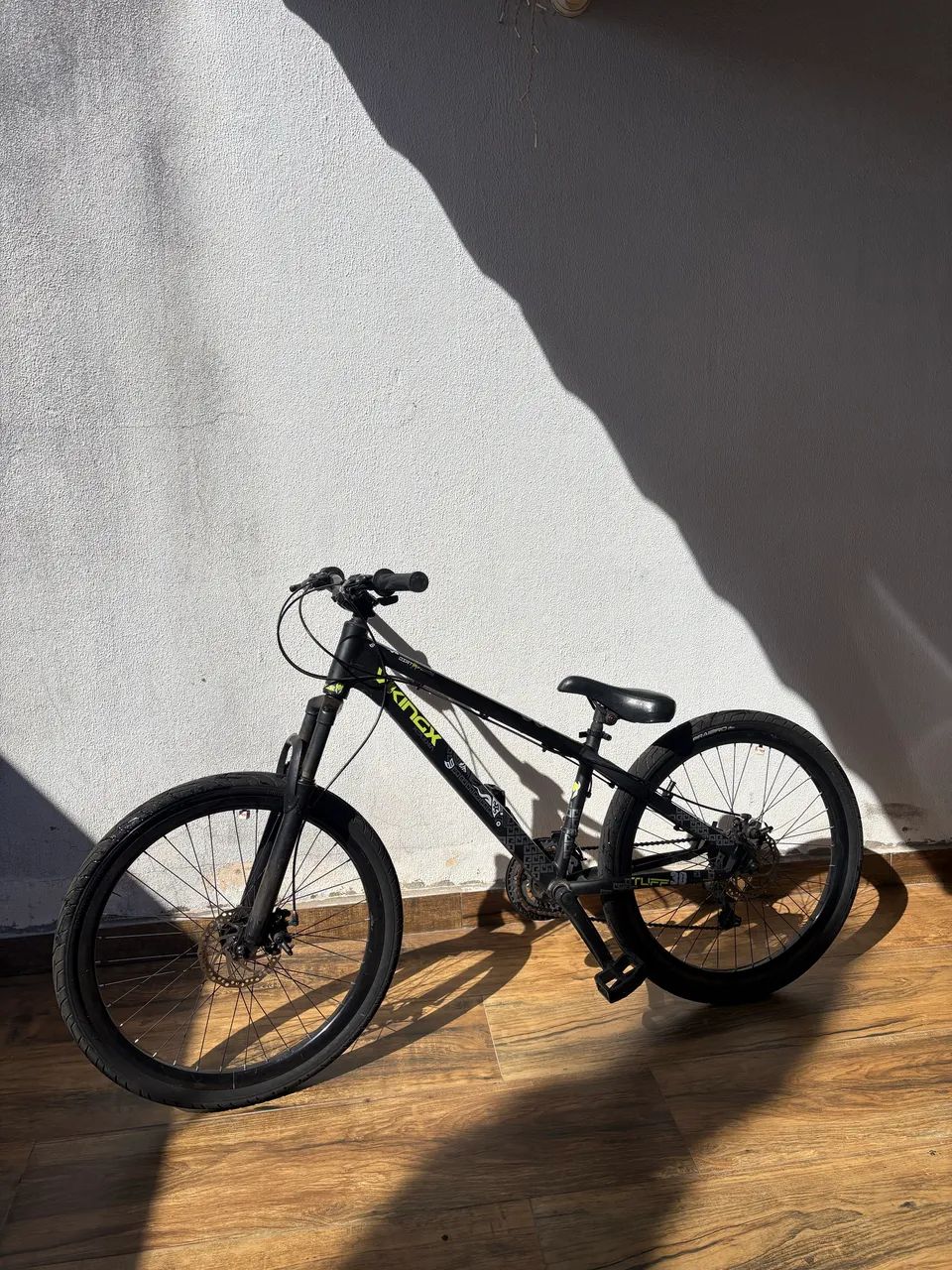 Bicicleta Viking X TUFF 35 Preta com Verde 