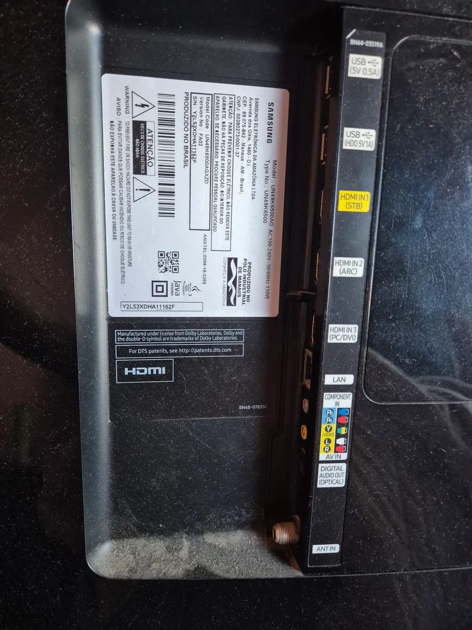 Smart TV Samsung 49 polegadas Tela Curva Full HD - Foto 3