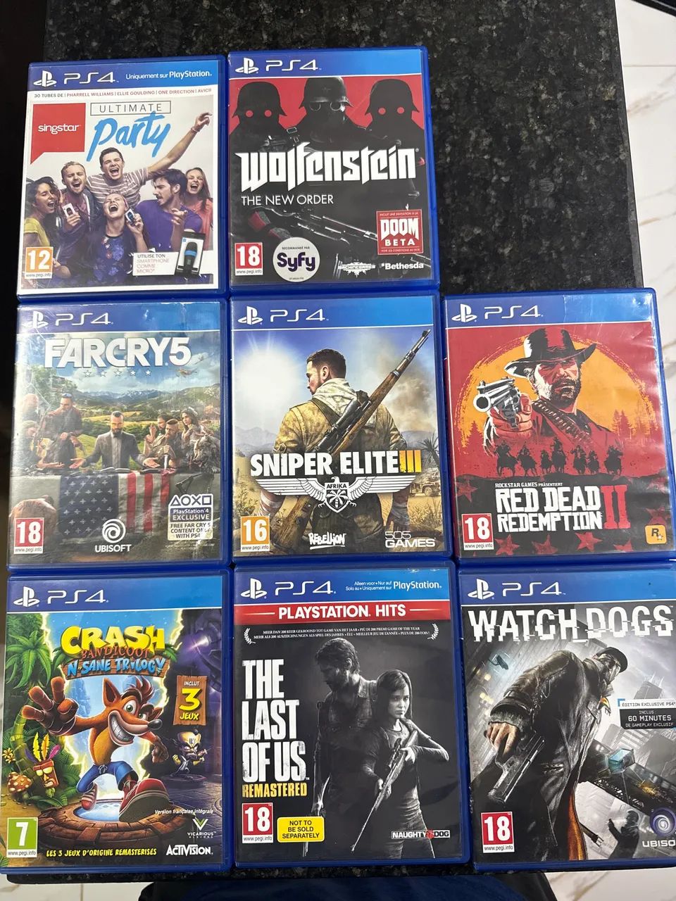 Jogos de ps4 