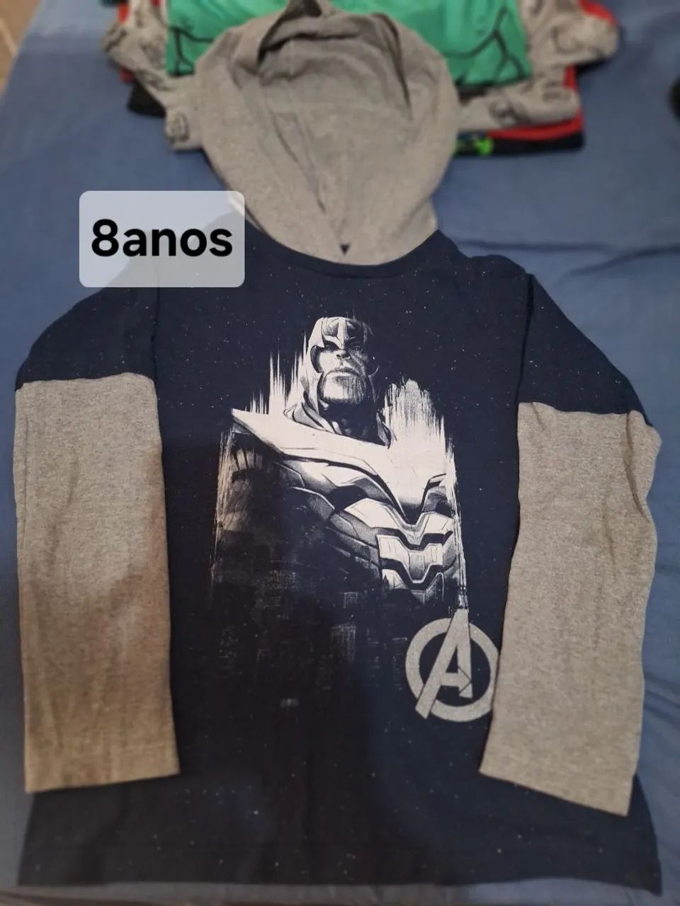 4 Blusas c&a 8 anos - Foto 2