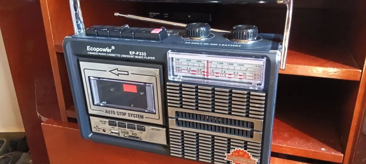 Rádio toca fitas  - Foto 2