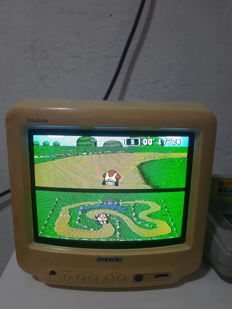 Tv sony triniton 9 polegadas 