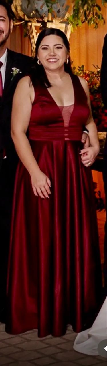 Vestido marsala - Foto 3