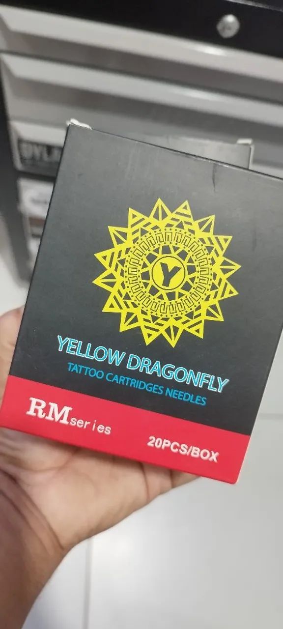 Cartucho tatuagem da yellow dragonfly  - Foto 3