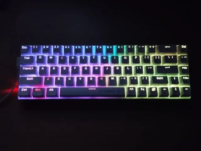 Teclado Mecânico E-YOOSO Z-686 60% usb, 2.4g, bluetooth