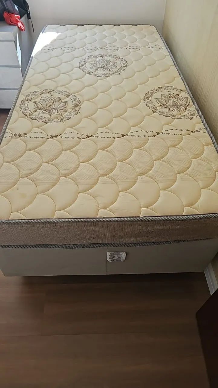 Cama box de solteiro 