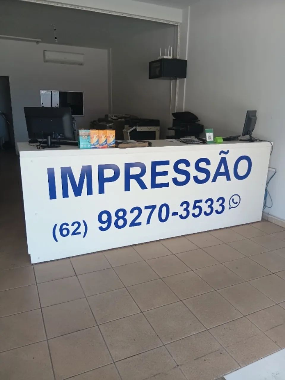 Balcão de atendimento 