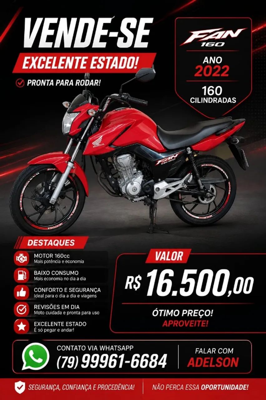 Moto CG 160 honda