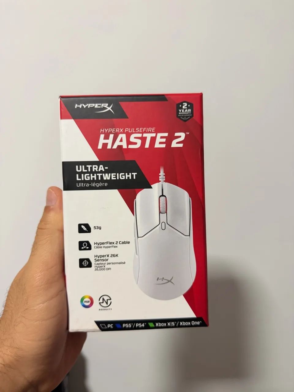 Mouse Hyperx pulsefire haste 2
