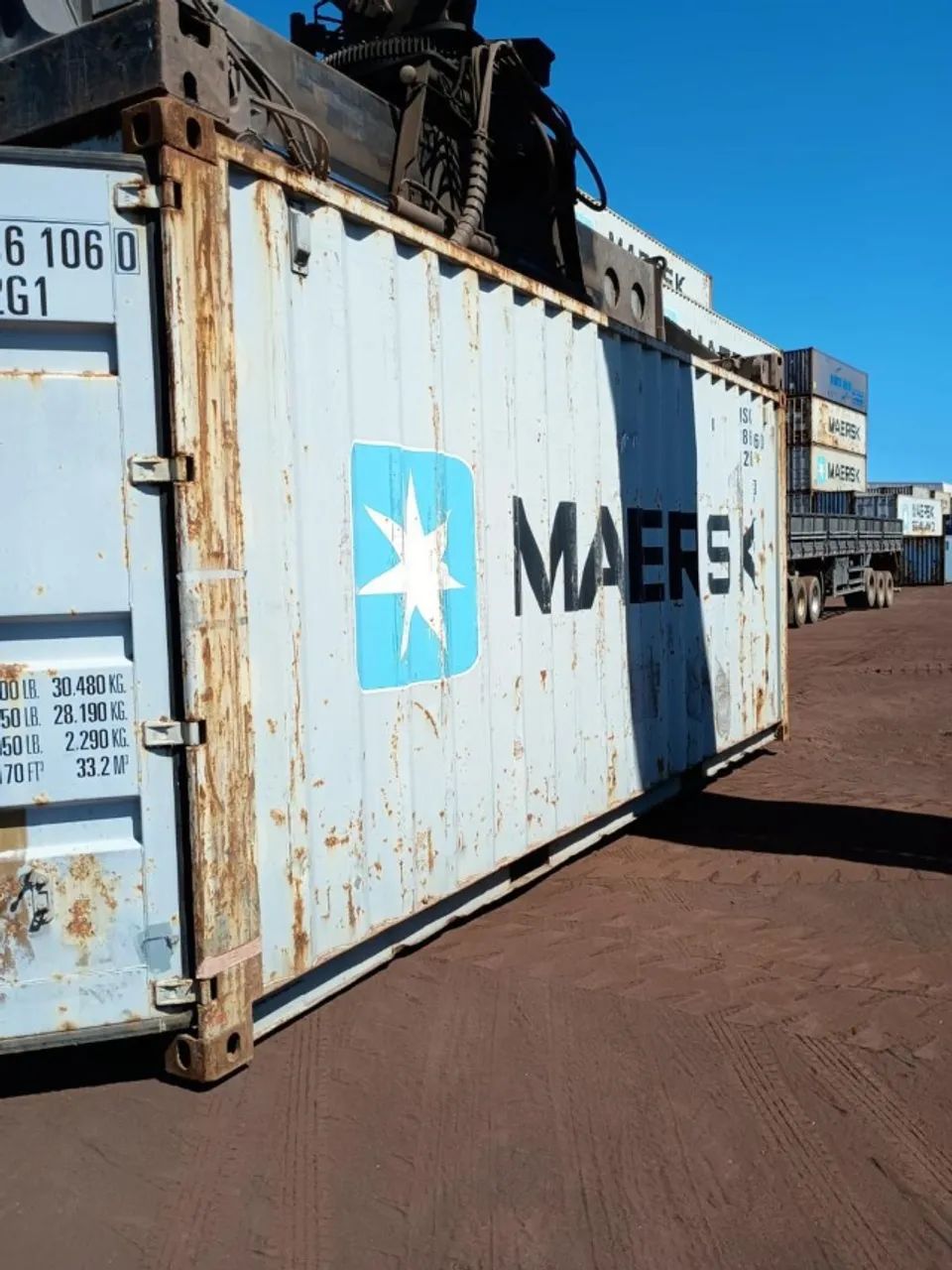 CONTAINER MARITIMO EM OTIMO ESTADO DE CONSERVAÇÃO - Foto 6