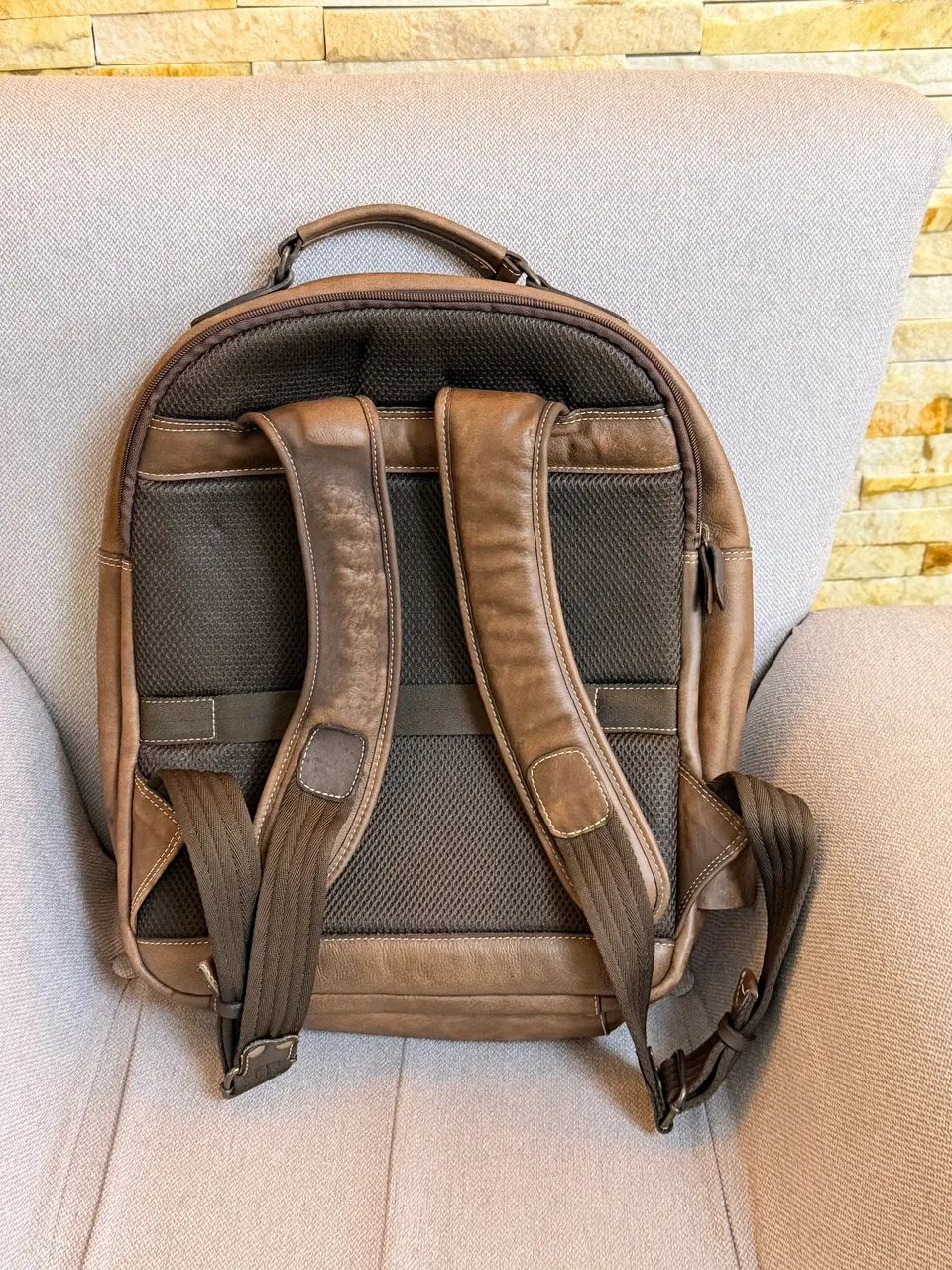 Mochila de Couro - Foto 3