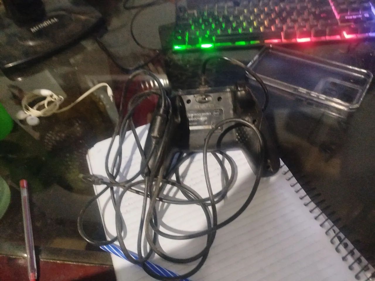 Controle USB pegar em Pc celular e ps3 e outros eletrônicos  - Foto 3