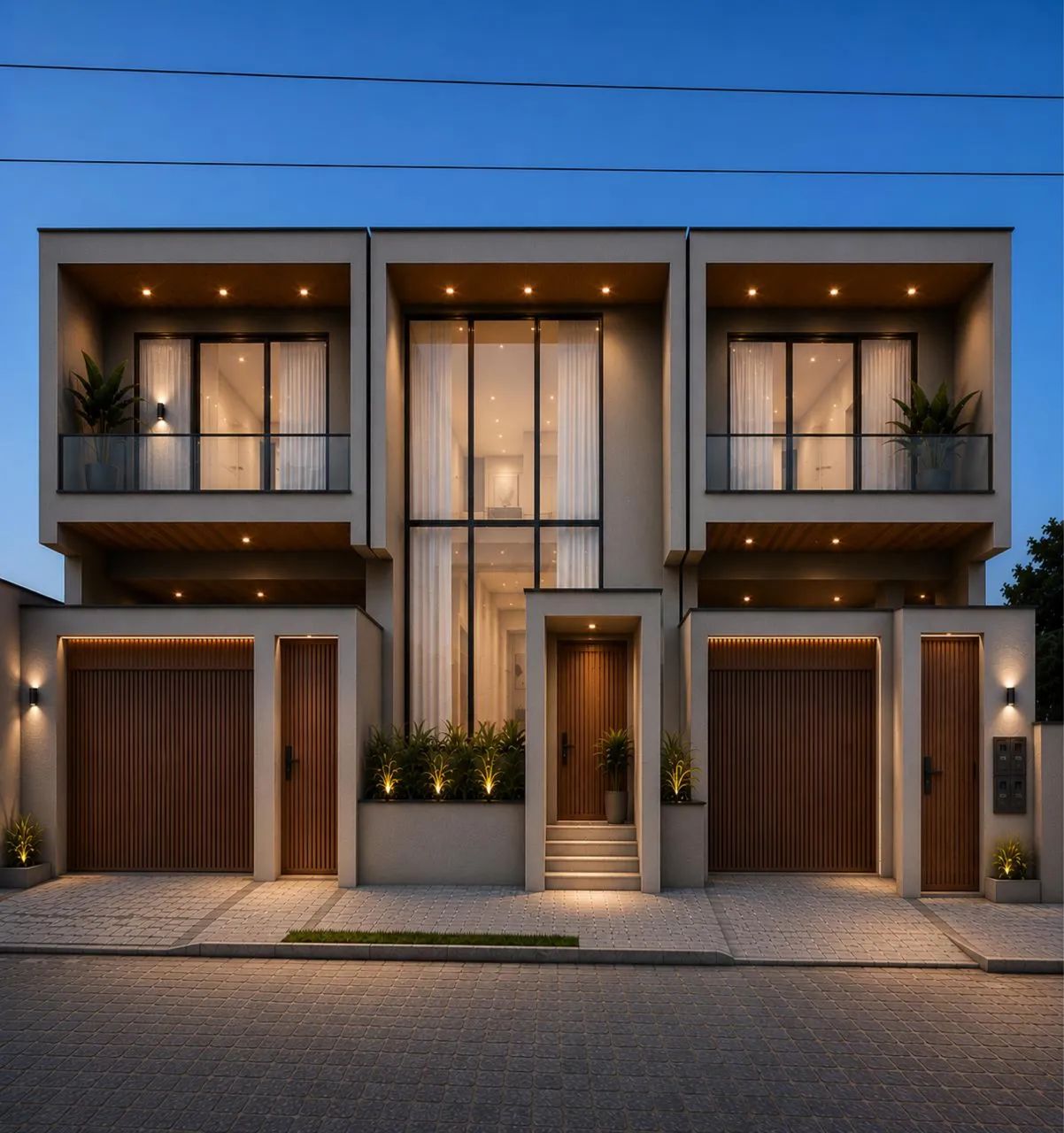 3 triplex com dois ou três quartos com vista eterna para o mar 