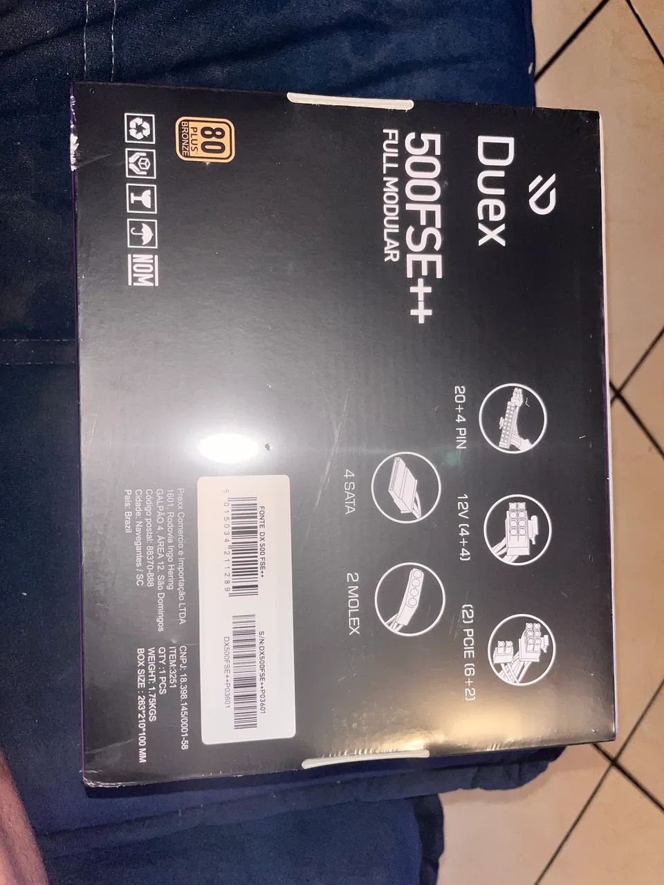Fonte duex 500w full modular  - Foto 2