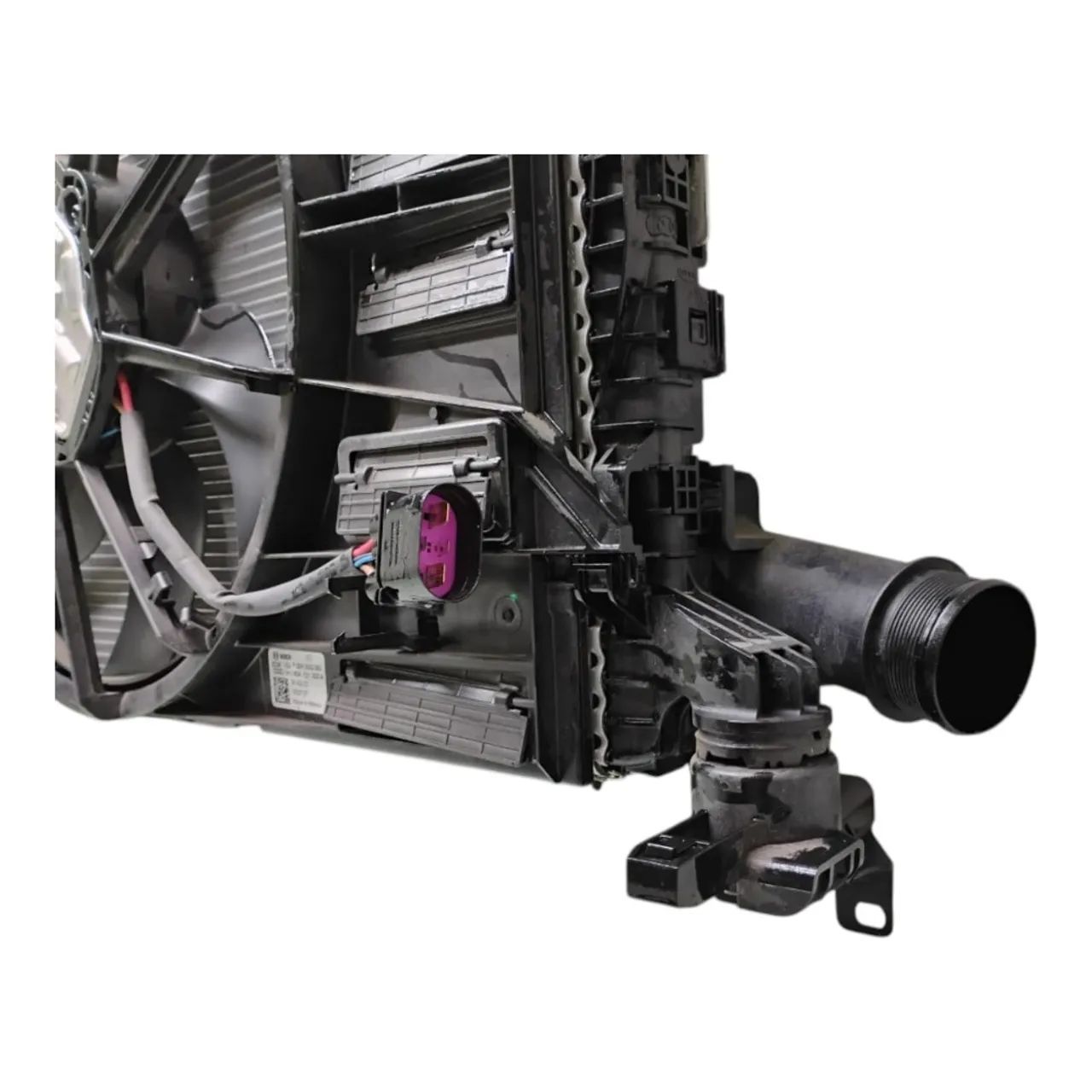 Kit Radiador Audi Q5 2.0 Gasolina Hybrid 2022 Padrão Fábrica - Foto 6