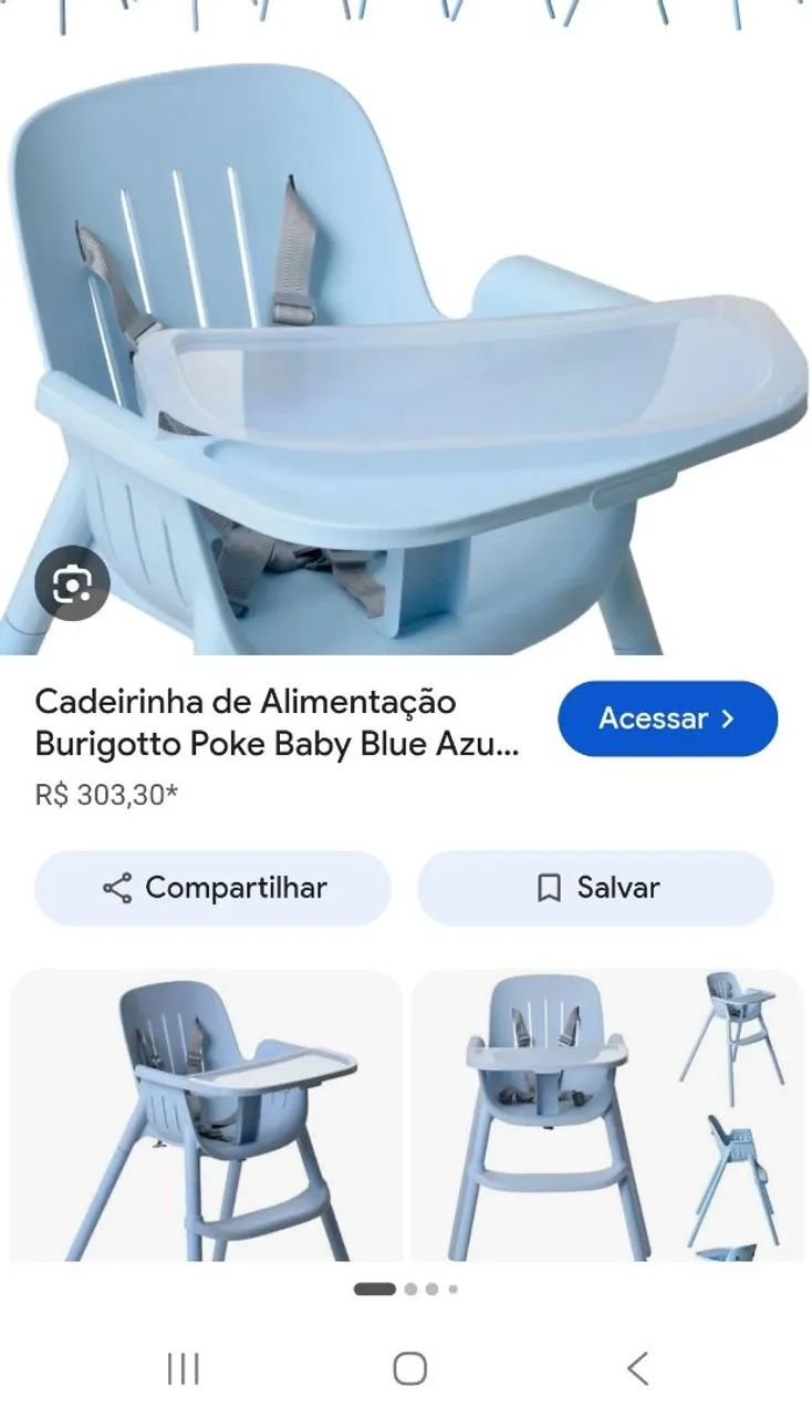 Cadeira de alimentação do Bebê  - Foto 3