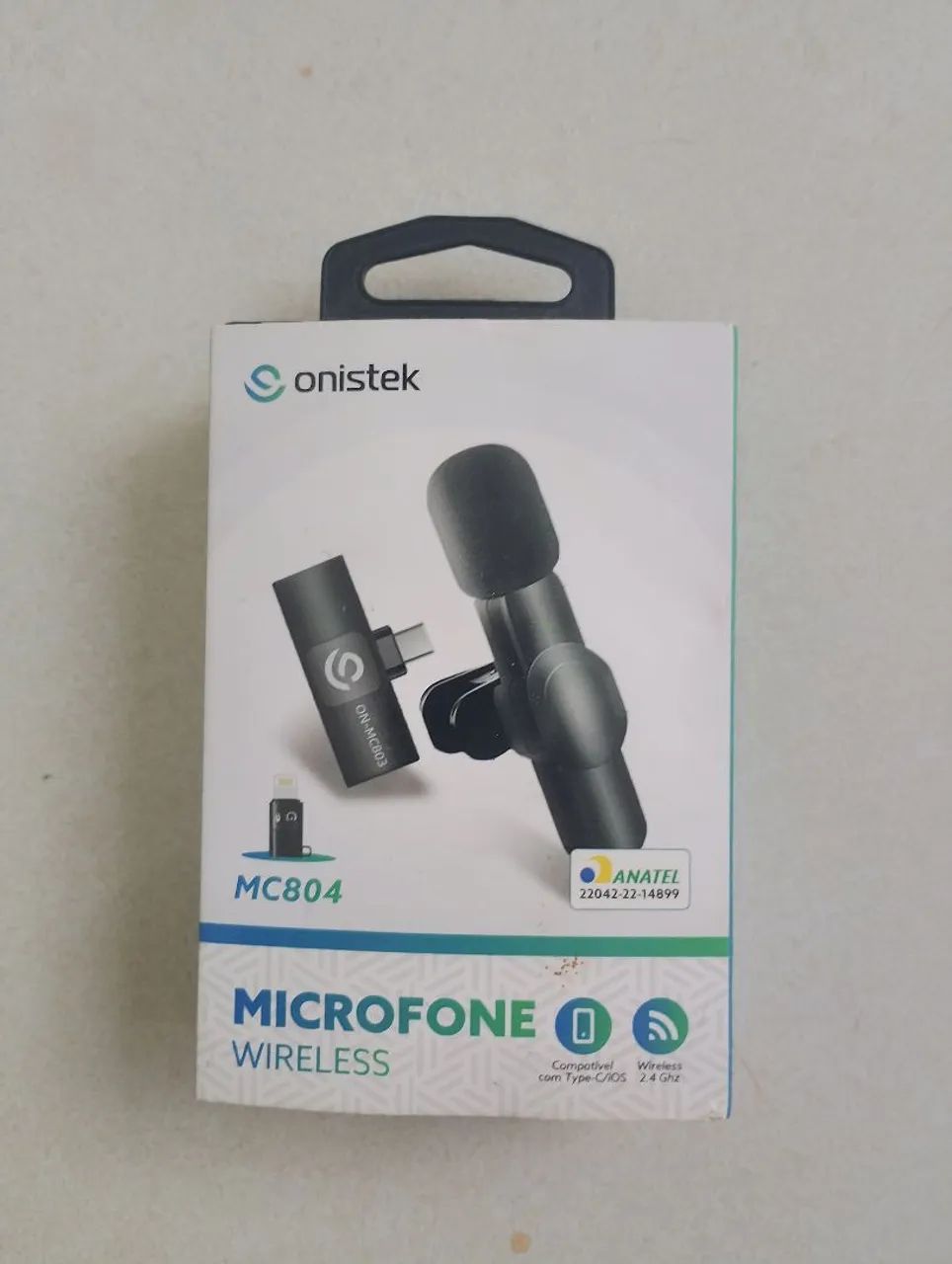 Kit 2 Microfones Sem Fio para Celular (Tipo-C + iOS) - Ideal para Vídeos e Gravações - Foto 5