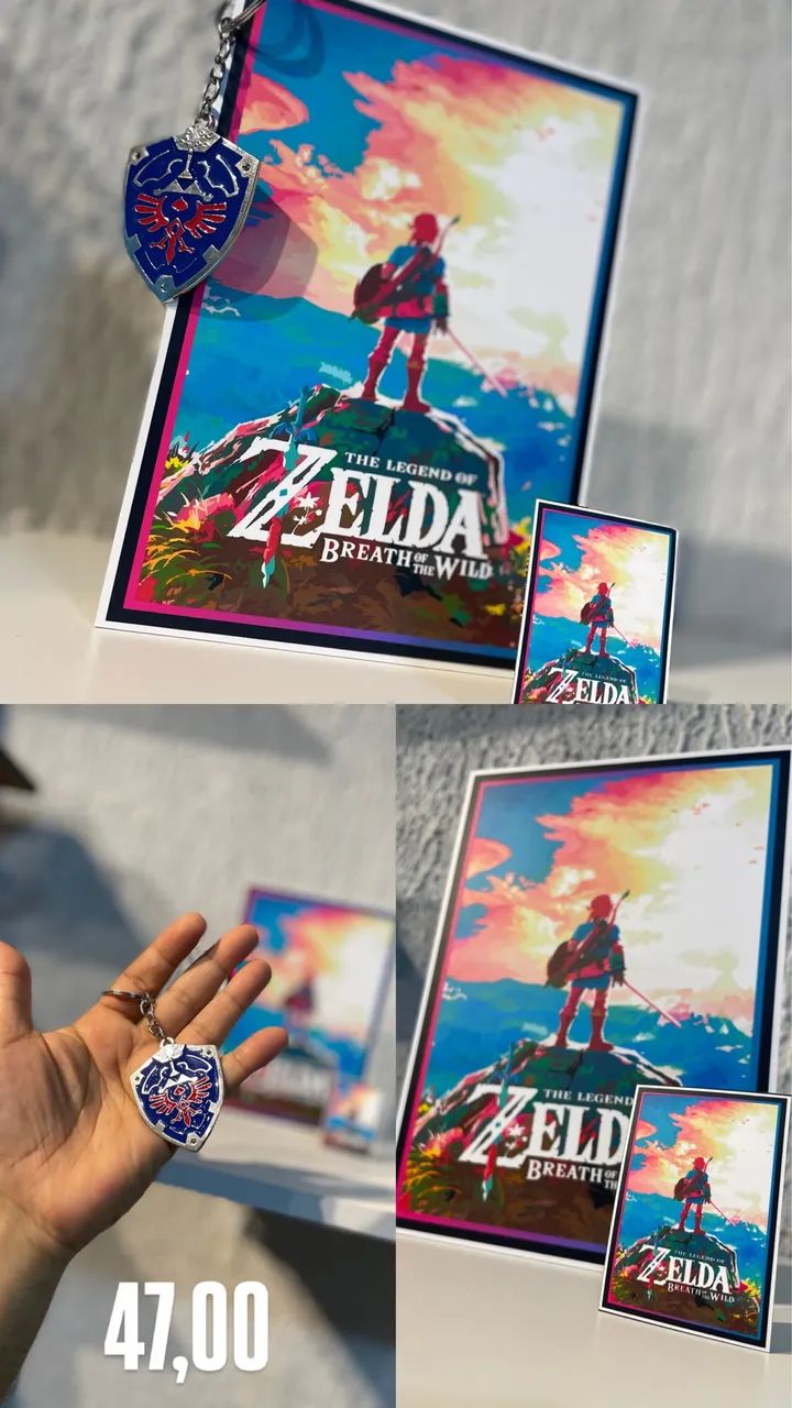 Zelda kit colecionável  - Foto 2