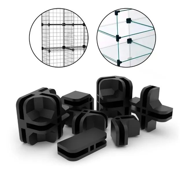 100 Conectivos Conector Para Balcão De Vidro E Aramado 