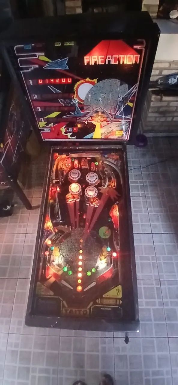 Pinball FIRE ACTION Taito - Foto 4